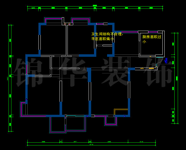 長(zhǎng)安西街1號(hào)150平米 戶型