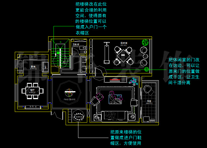 碧桂嘉苑250平米四室兩廳 戶型